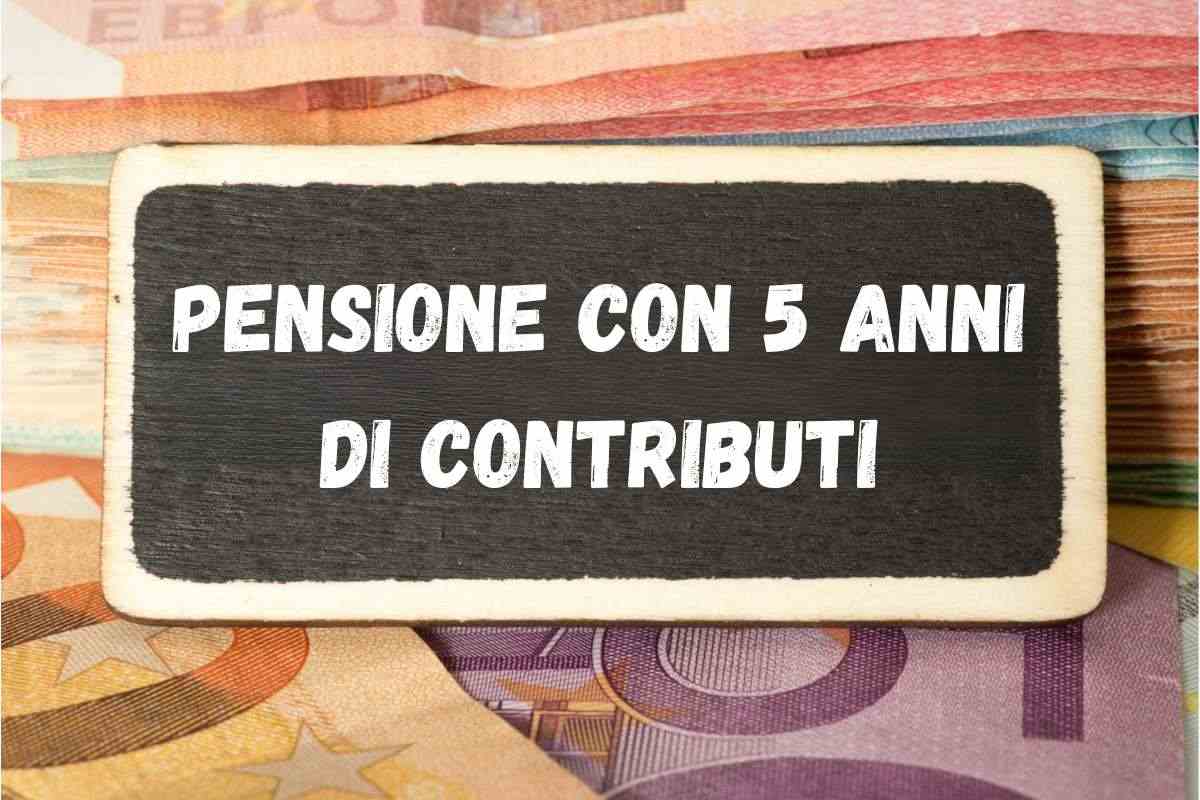 Pensione euro lavagna