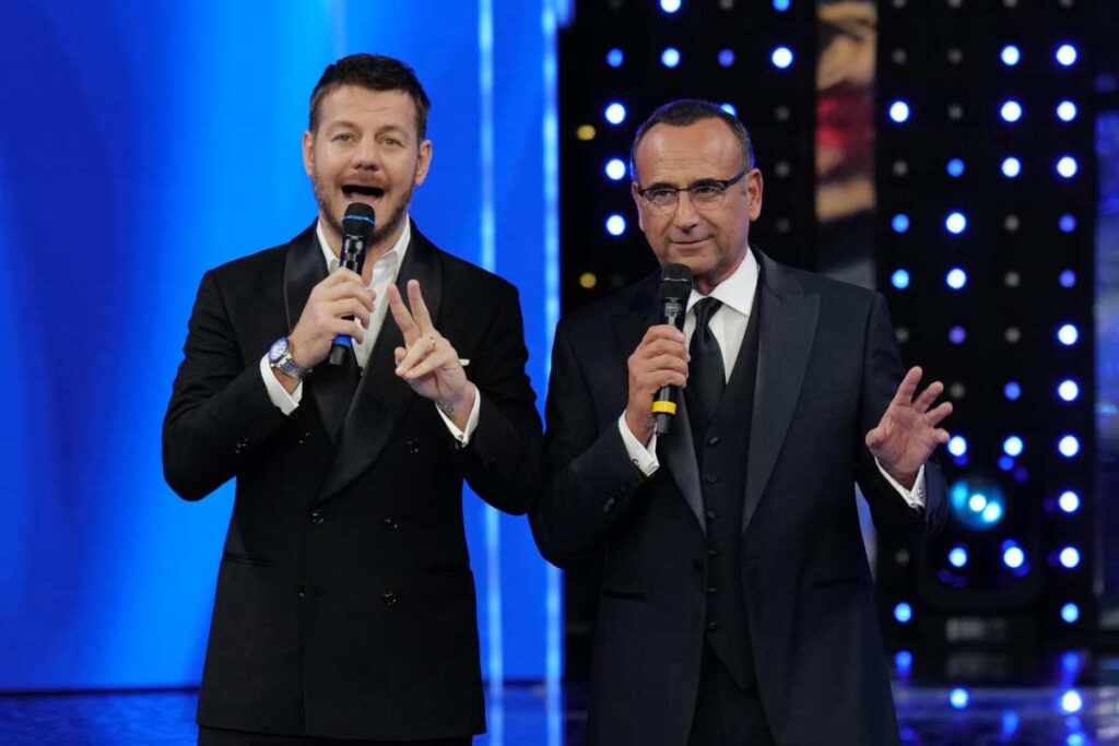 Carlo Conti e Alessandro Cattelan