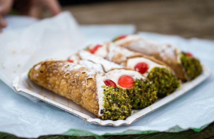 Cannoli canditi\