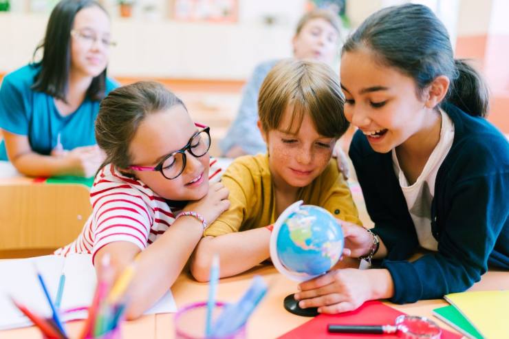 Bambini a scuola