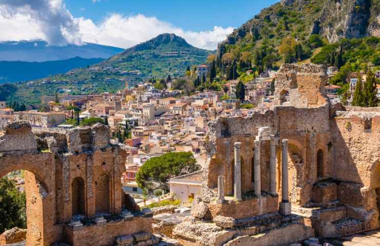 Taormina antiche rovine