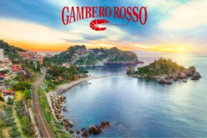 baia di taormina e logo gambero rosso